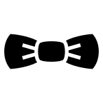 Bow Tie SVG Icon